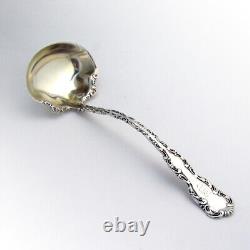 Louis XV Oyster Ladle Whiting Sterling Silver Pat 1891 Mono B