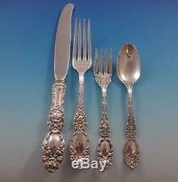 Lucerne by Wallace Sterling Silver Dinner Flatware Set For 8 Service 64 Pieces