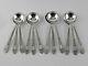 Lunt Mary Ii 2 Sterling Silver Bouillon Soup Spoons Set Of 12 5 3/8 Mono