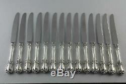MSRP $8100 Towle 1942 OLD MASTER Sterling Silver 14 Place Set Flatware Very Used