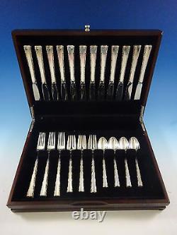 Madrigal by Lunt Sterling Silver Flatware Set For 12 Service 48 Pieces