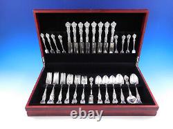 Majestic by Alvin Sterling Silver Flatware Set for 8 Service 49 Pieces