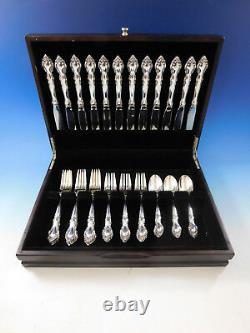 Malvern by Lunt Sterling Silver Flatware Service for 12 Set 48 pieces