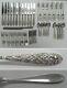 Manchester Southern Rose 1910 Sterling Silver 73pc 12 Service Flatware Set
