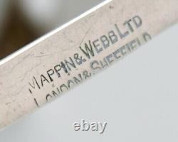 Mappin & Webb Ltd, Sheffield & London. Two toast racks in sterling silver