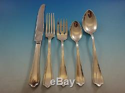 Maryland by Alvin Sterling Silver Flatware Set For 12 Service 62 Pieces