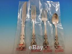 Melrose by Gorham Sterling Silver Flatware Set for 8 Place Size Service New