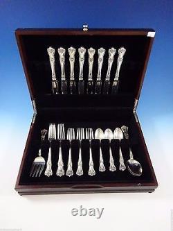 Memory Lane by Lunt Sterling Silver Flatware Set 8 Service 34 Pieces