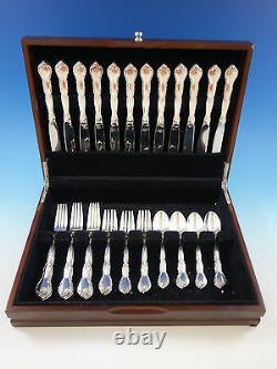 Mignonette by Lunt Sterling Silver Flatware Set for 12 Service 48 pieces