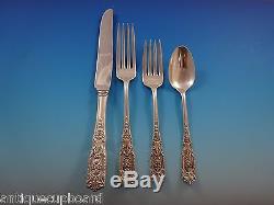 Milburn Rose by Westmorland Sterling Silver Flatware Set 12 Service 50 Pieces