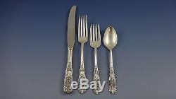 Milburn Rose by Westmorland Sterling Silver Flatware Set Service 44 Pieces