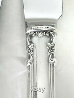 Modern Victorian Sterling Silver 9pc Silverware Set by Lunt Silversmiths 1941