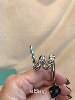 NEW IN BOX TIFFANY & CO. Sterling Silver CRAZY STRAW