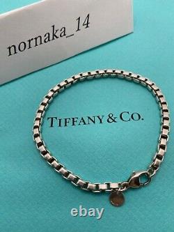 Near MINT Tiffany & Co. Venetian Link Bracelet Sterling Silver 925 with BOX