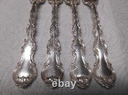 Nice Set of 4 Gorham Sterling Silver Strasbourg pattern 7 Forks NO MONO