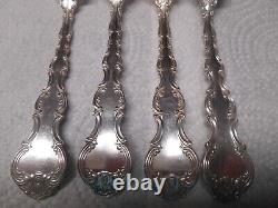 Nice Set of 4 Gorham Sterling Silver Strasbourg pattern 7 Forks NO MONO