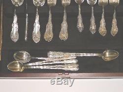 Old English by Towle Sterling Silver 50 Piece Flatware Set Service for 8