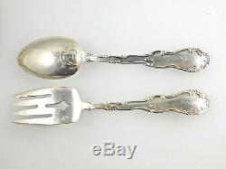 Old English by Towle Sterling Silver 50 Piece Flatware Set Service for 8