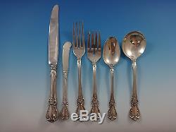 Old Master by Towle Sterling Silver Flatware Set For 12 Service 79 Pieces