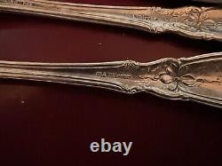 Old Mirror Sterling Silver Forks And Spoons