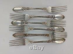 Old Mirror by Towle Sterling Silver Flatware Service for 6 Set 29 Pieces