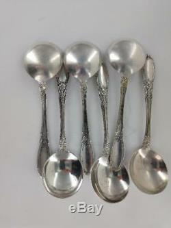 Old Mirror by Towle Sterling Silver Flatware Service for 6 Set 29 Pieces