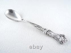 PEONY by WALLACE Sterling Silver 5 Egg Spoon(s) Monogrammed Multiple Available