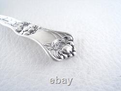 PEONY by WALLACE Sterling Silver 5 Egg Spoon(s) Monogrammed Multiple Available