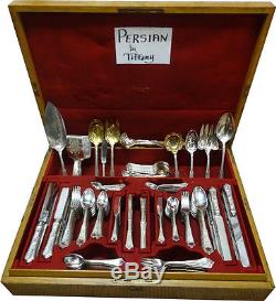 Persian by Tiffany & Co. Sterling Silver Flatware Service Set Dinner 213 Pieces