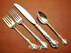 Pirouette by Alvin Sterling Silver Flatware, individual 4 Piece Place Setting