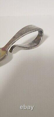 Plain Tiffany CO. Sterling Curve Handle Baby Spoon