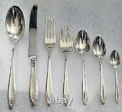 Prelude by International sterling silver flatware for 8 76 pc. $1800+ Scrap