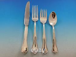 Puritan by Frank Whiting Sterling Silver Flatware Set for 12 Service 76 pieces