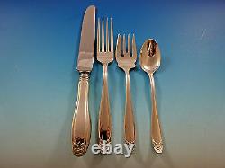 Puritan by Stieff Sterling Silver Flatware Set for 8 Service 37 pieces
