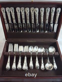 Quadrille by Kirk Sterling Silver Flatware Set for 12 Service 60 Pieces