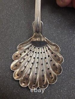 Rare Antique W. Carrington & Co. 925 Sterling Silver Sifter Or Server