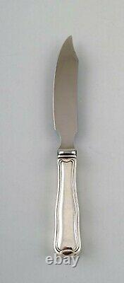 Rare Georg Jensen Old Danish hunter's knife in sterling silver