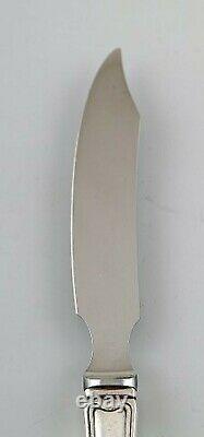 Rare Georg Jensen Old Danish hunter's knife in sterling silver
