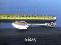 Rare Wallace Grand Grande Baroque Oval Place Soup Spoon Sterling Silver Dinner