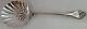 Rare Whiting Sterling Silver 8 3/4 Empire Pattern Pierced Pea Spoon C. 1890