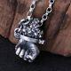 Real 925 Sterling Silver Pendant Destiny Hercules's Fist Jewelry