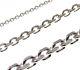 Real Solid Genuine 925 Sterling Silver Italian Anchor / Cable Link Chain