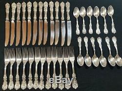 Reed & Barton Francis I 1st Sterling Silver Flatware set of 36pc