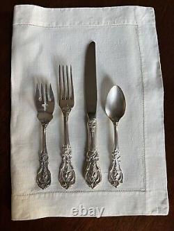 Reed Barton Francis I Sterling Silver 4 Piece Place Setting No Monogram