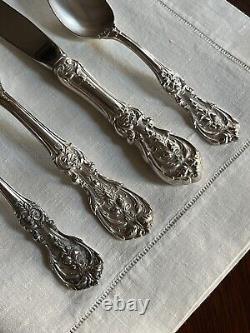 Reed Barton Francis I Sterling Silver 4 Piece Place Setting No Monogram