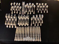 Reed & Barton Francis I Sterling Silver 8 Place Settings 64 piece