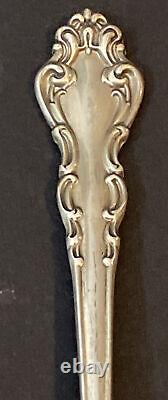 Reed & Barton Spanish Baroque Sterling Silver Iced Tea Spoon 7 1/4 Inch 6 Avail