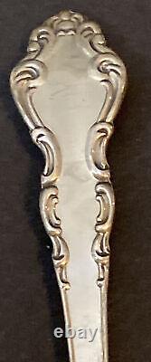 Reed & Barton Spanish Baroque Sterling Silver Iced Tea Spoon 7 1/4 Inch 6 Avail