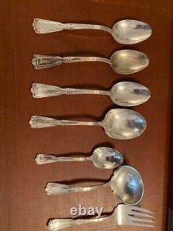 Reed & Barton Sterling Silver Chambord service for 8