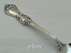 Reed & Barton sterling MARLBOROUGH 2 OVAL SOUP SPOONS